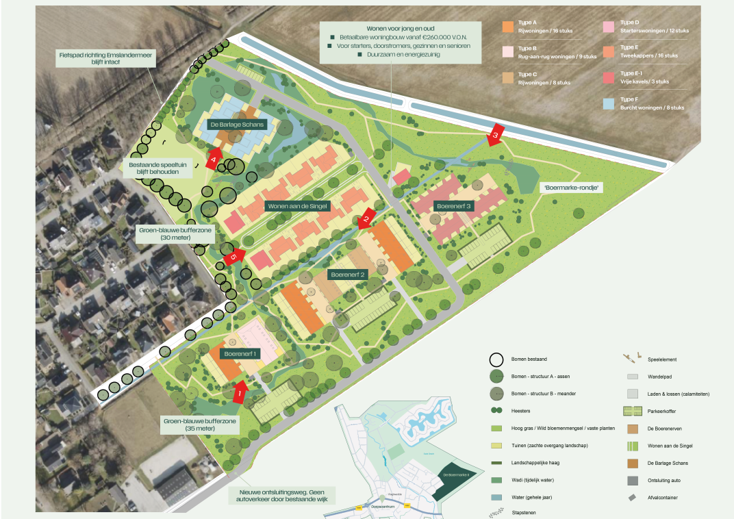 Boermarke 2 Ontwerp 2 kaart